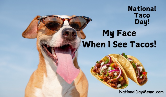 National Taco Day Meme 2024