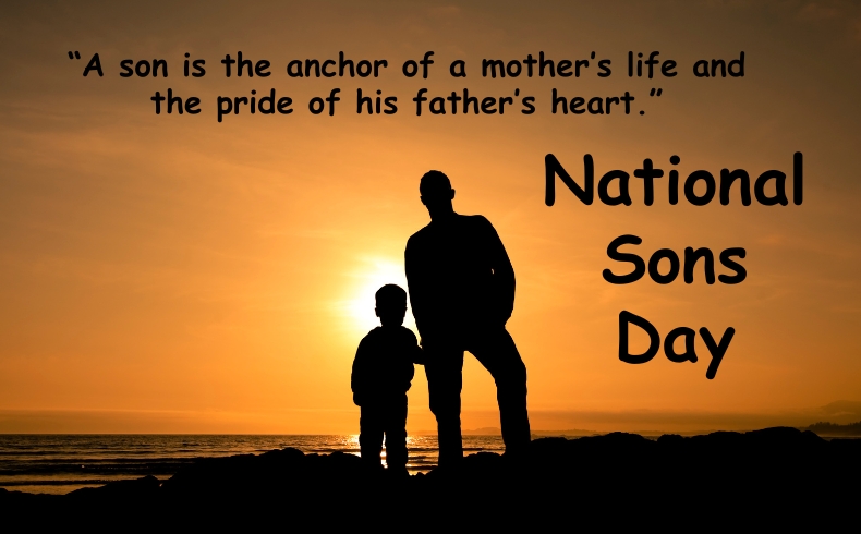 National Sons Day Quotes Images 2025